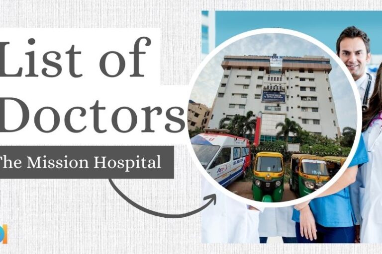 List of doctors The Mission Hospital Durgapur Hub