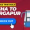 SBSTC Digha to Durgapur Bus Timing and Fare Details - Durgapur Hub