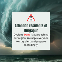 Cyclone Dana Alert - Durgapur Hub