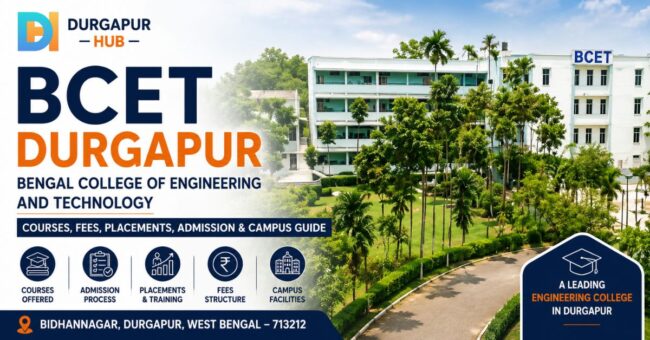 BCET Durgapur: Courses, Fees, Placements, Admission & Campus Guide